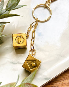 Lucky Dice Keychain