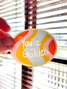 So Golden Sticker