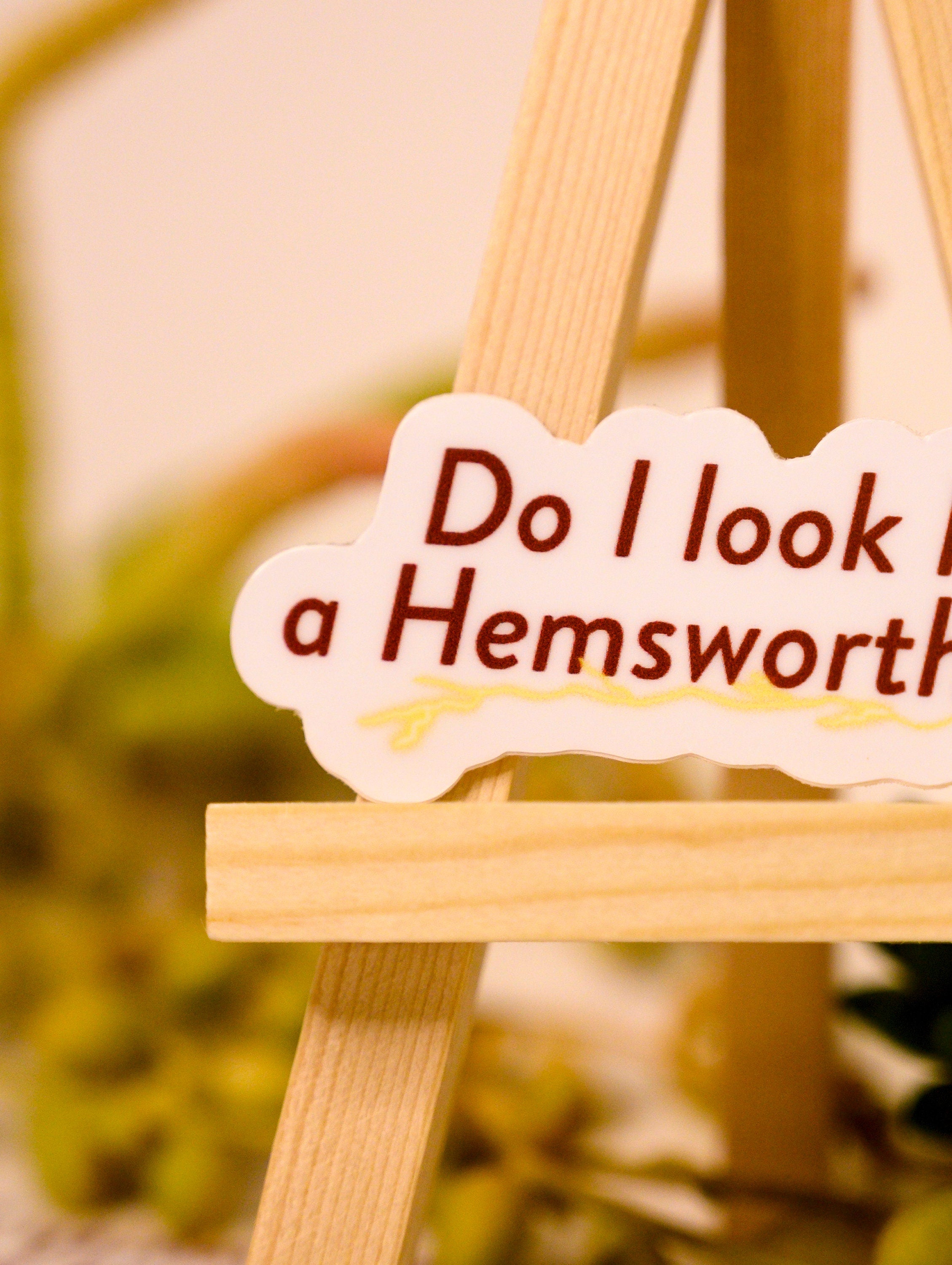 Hemsworth yet sticker