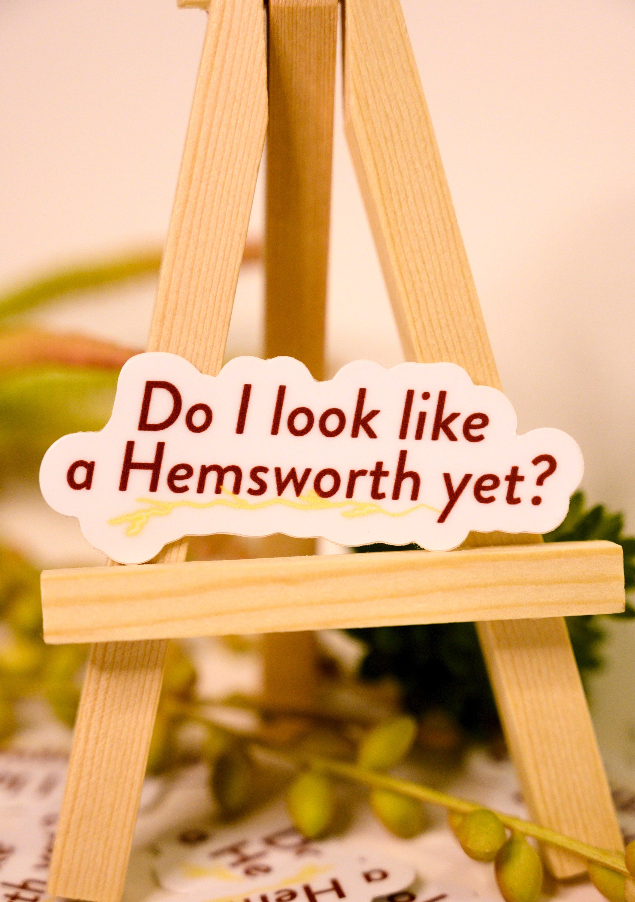 Hemsworth yet sticker