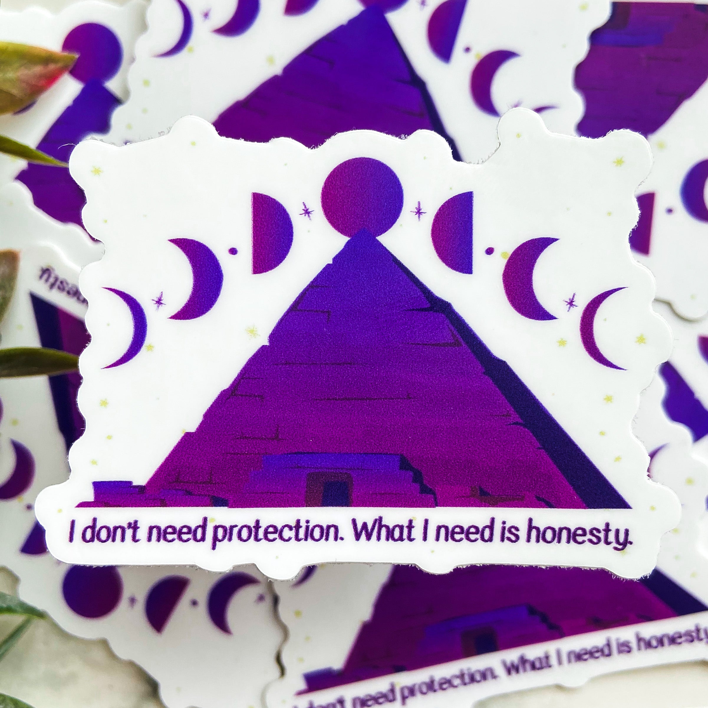 Don’t Need Protection Sticker