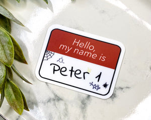 Peter 1 Sticker