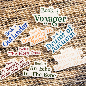 Book Title Stickers