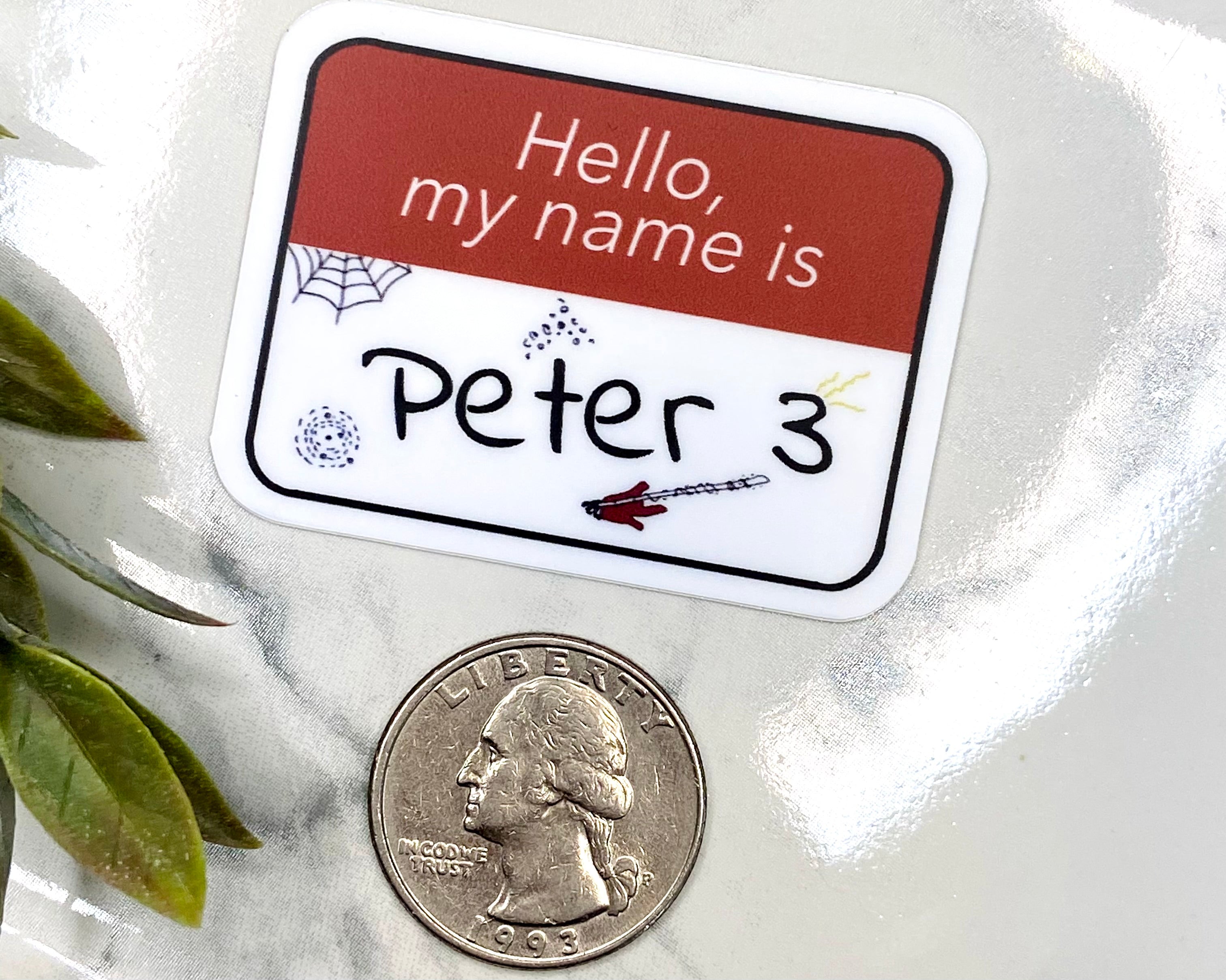 Peter 3 Sticker