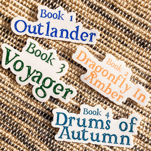 Book Title Stickers