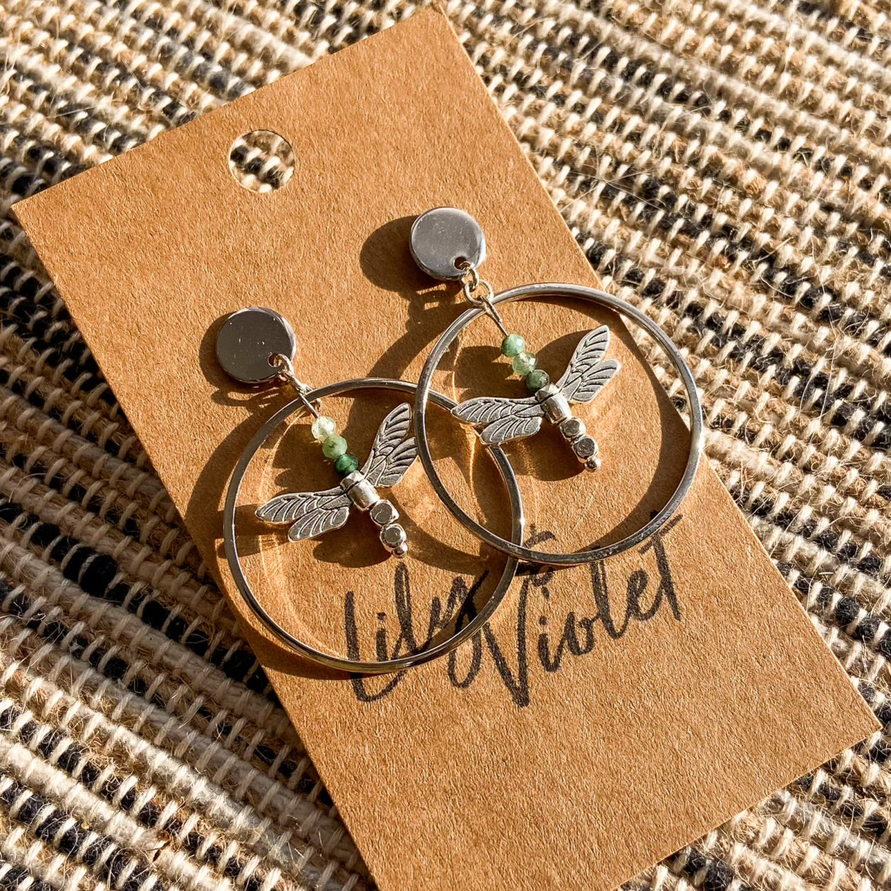 Claire’s Dragonfly Earrings