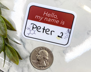 Peter 2 Sticker