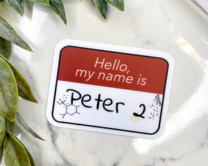 Peter 2 Sticker