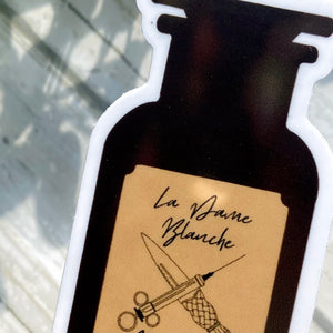 La Dame Blanche Sticker